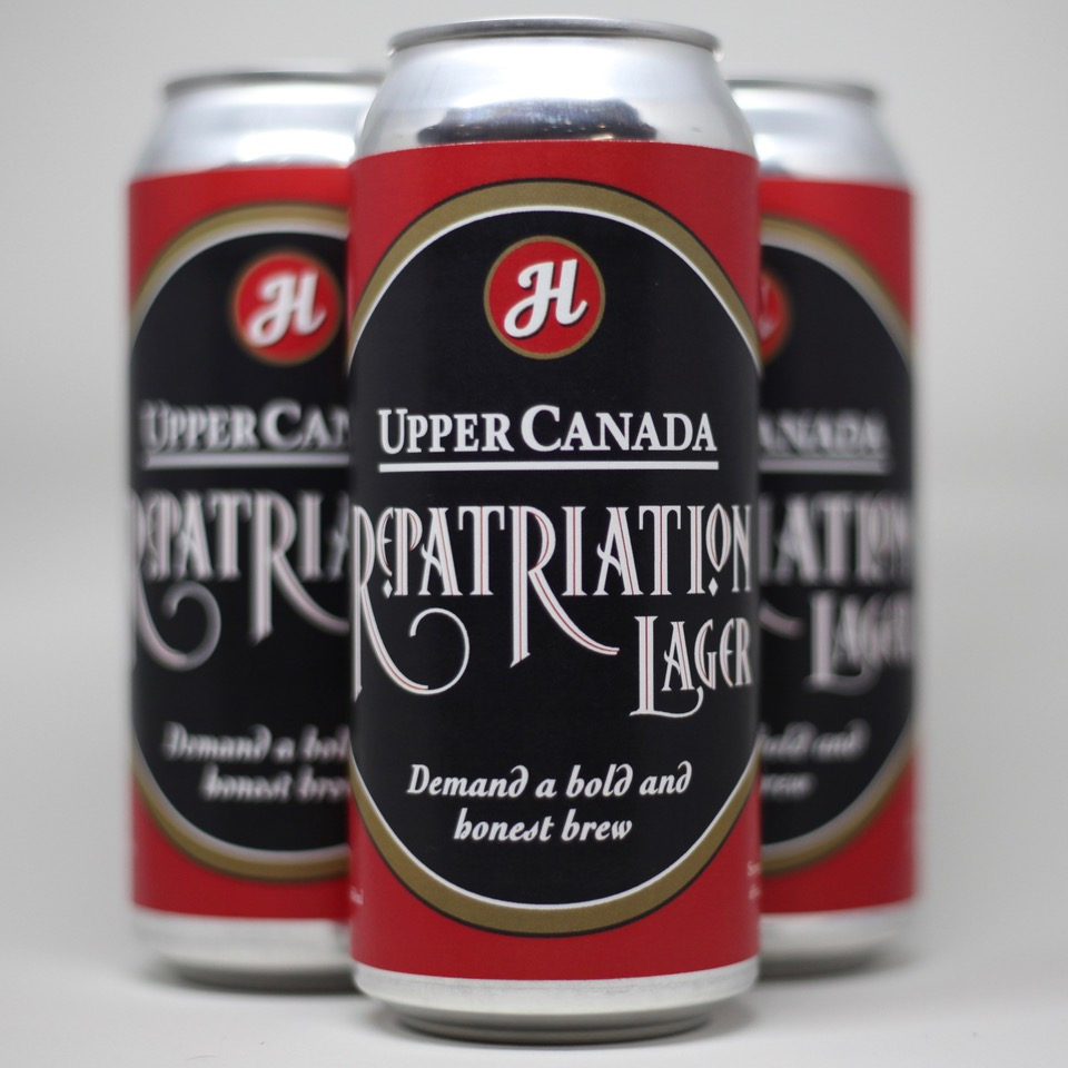 Repatriation is Henderson's ode to Upper Canada's Rebellion lager. Image: Henderson Brewing