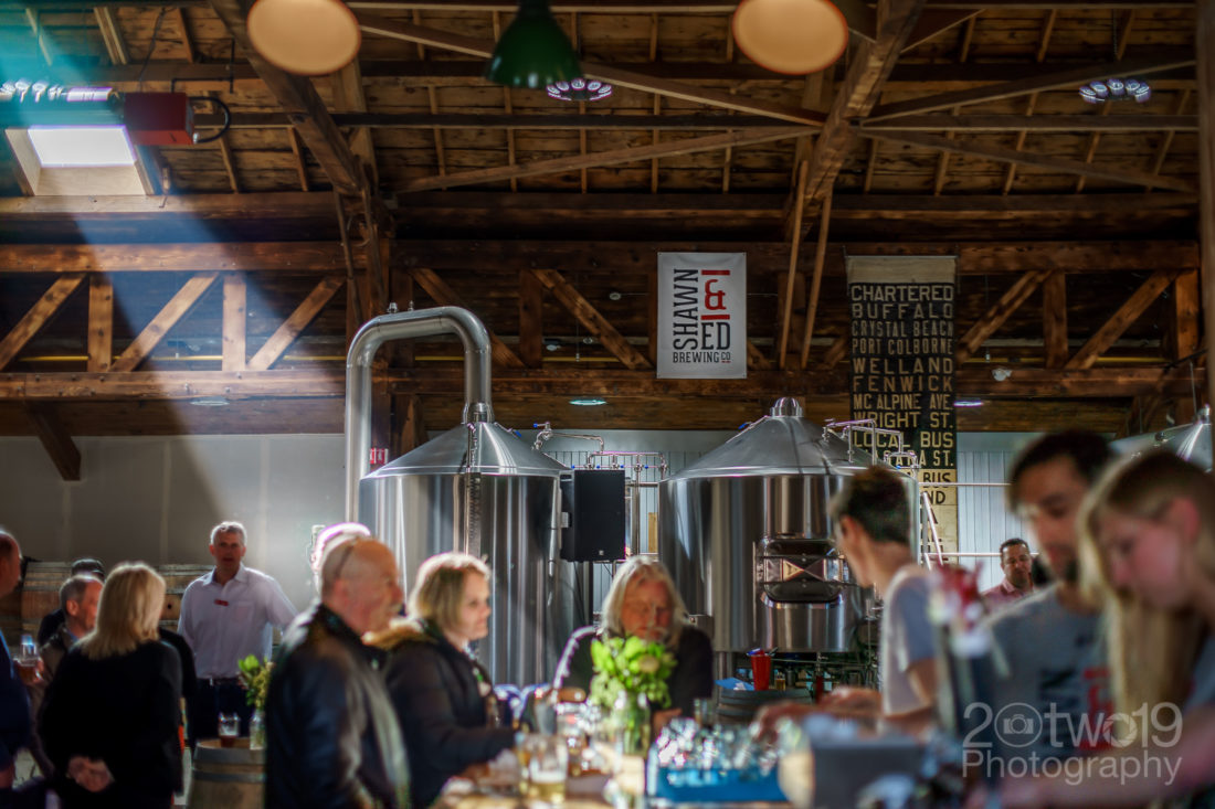 In the airy, light-filled space locals from Dundas seem to connect with the LagerShed line of three approachable beers in various shades of lager.